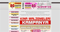 Desktop Screenshot of kardelendavetiye.com